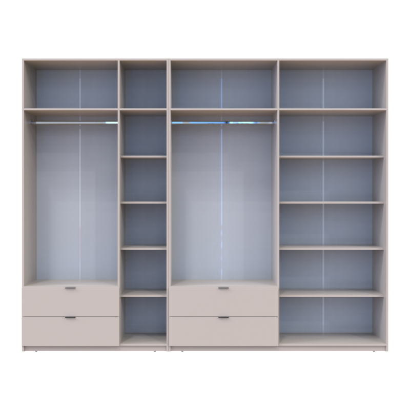 Комплект Лукас Кашемир 3+4 ДСП 300х50х240 (42005132)