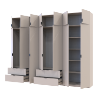 Комплект Лукас Кашемир 3+4 ДСП 300х50х240 (42005132)