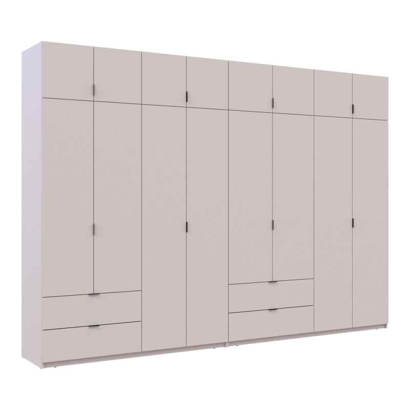 Комплект Лукас Кашемир 4+4 ДСП 340х50х240 (42005140)