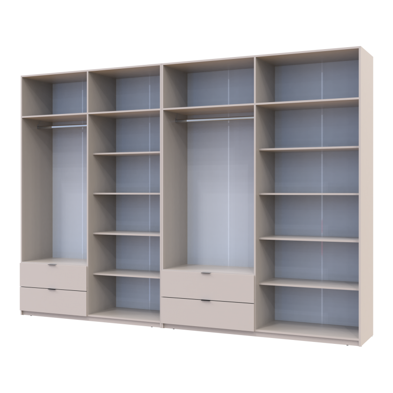 Комплект Лукас Кашемир 4+4 ДСП 340х50х240 (42005140)