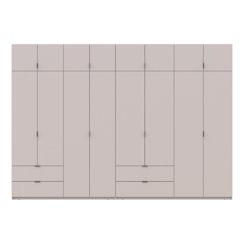 Комплект Лукас Кашемир 4+4 ДСП 340х50х240 (42005140)