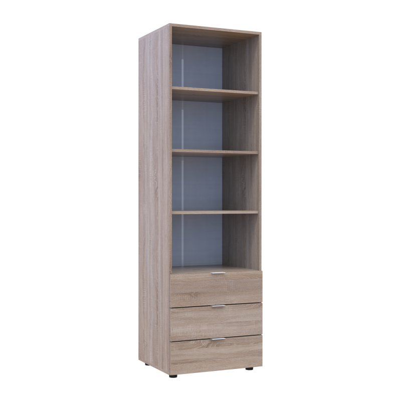 Gelar Sonoma Oak 3Sh Clothes Case 60x49.5x203.4 (41516131)