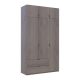 Распашная шкаф для одежды Лукас Канноло/Канноло 3 ДСП 135х50х240 (44900369)