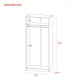 Шкаф для одежды Промо Белый 2 ДСП 90х48х204 (80737070)