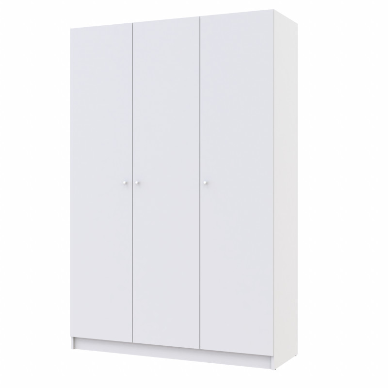 Шкаф для одежды Промо Белый 3 ДСП 135х48х204 (80737071)