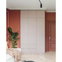 Распашной шкаф для одежды Лукас Кашемир 3ДСП 120х50х240 (80737798)