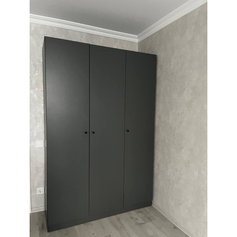 Шкаф для одежды Промо Графит 3 ДСП 135х48х204 (44900233)