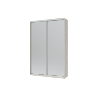 Шкаф купе Сити Лайт Белое дерево 2 Зеркала 150х45х225 (42002059)