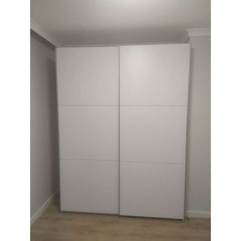 Шкаф купе G-Caiser Белый 2 ДСП / 3 части 180х60х240 (42002108)