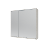 Шкаф купе Сити Лайт Белое дерево 3 Зеркала 225х60х225 (44900082)