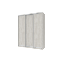 Шкаф купе Сити Лайт Белое дерево 3 ДСП 180х60х225 (42002004)