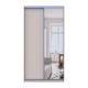 Шкаф купе Сити Лайт Кашемир 1 ДСП / 1 зеркало 120х45х225 (80736338)
