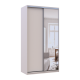 Шкаф купе Сити Лайт Кашемир 1 ДСП / 1 зеркало 120х60х225 (80736335)