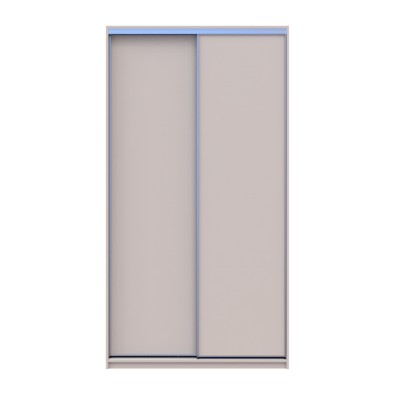 Шкаф купе Сити Лайт Кашемир 2 ДСП 120х45х225 (80736332)