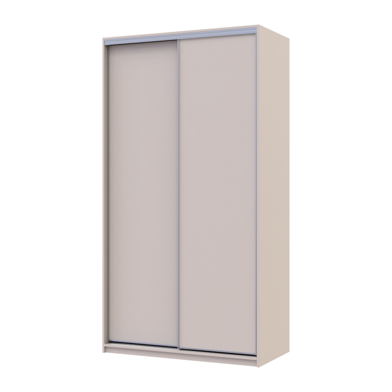 Шкаф купе Сити Лайт Кашемир 2 ДСП 120х60х225 (80736329)
