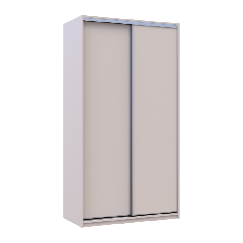 Шкаф купе Сити Лайт Кашемир 2 ДСП 120х60х225 (80736329)