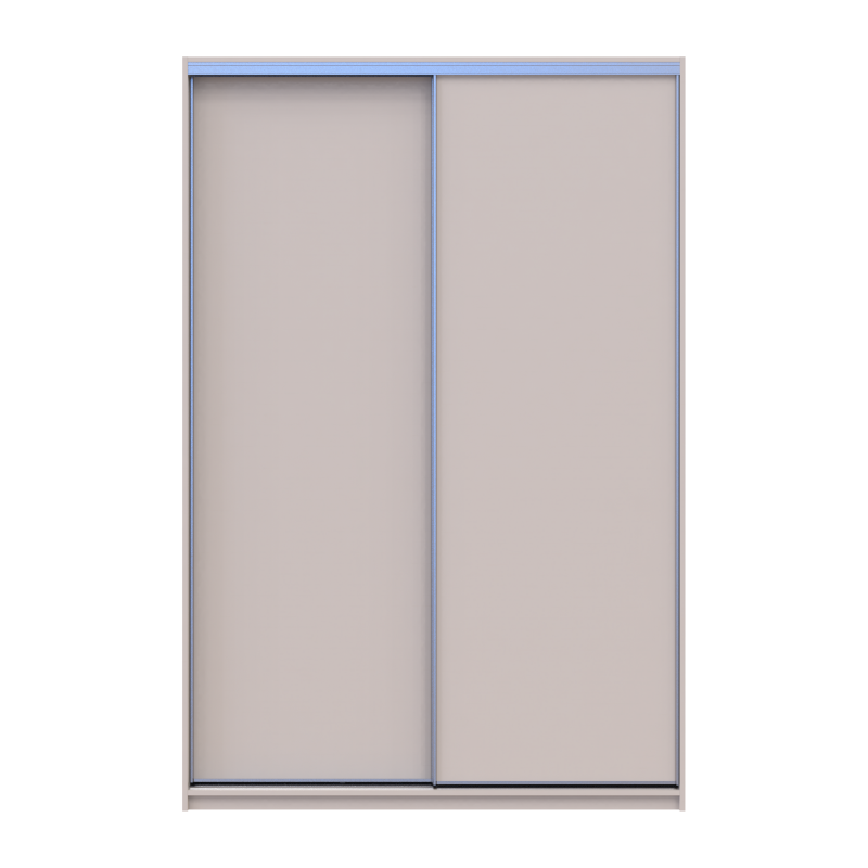 Шкаф купе Сити Лайт Кашемир 2 ДСП 150х45х225 (80736350)