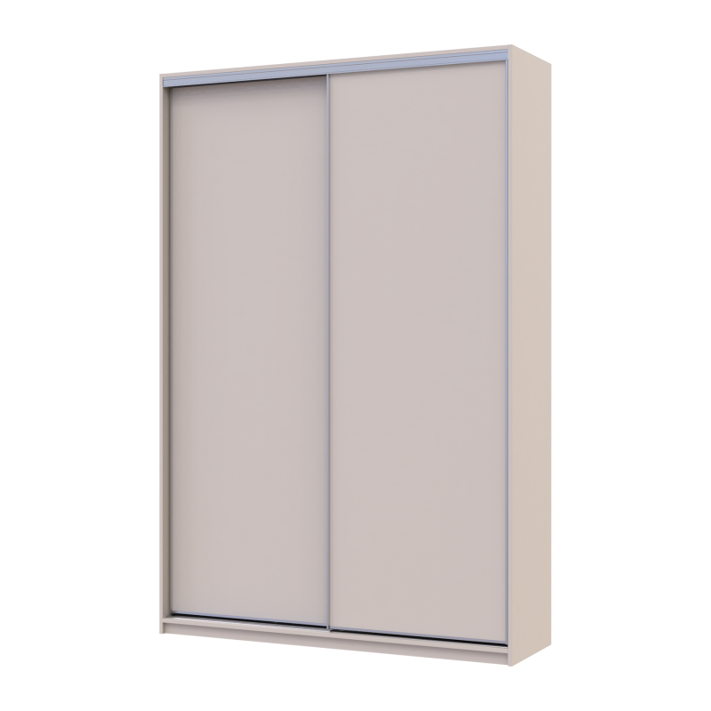 Шкаф купе Сити Лайт Кашемир 2 ДСП 150х45х225 (80736350)