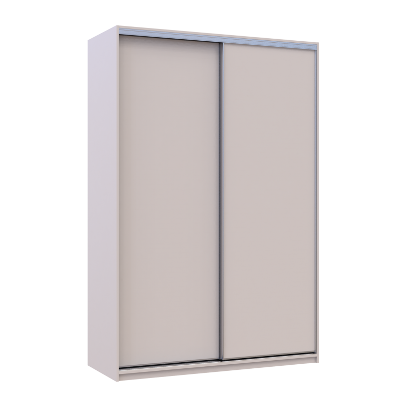 Шкаф купе Сити Лайт Кашемир 2 ДСП 150х60х225 (80736347)