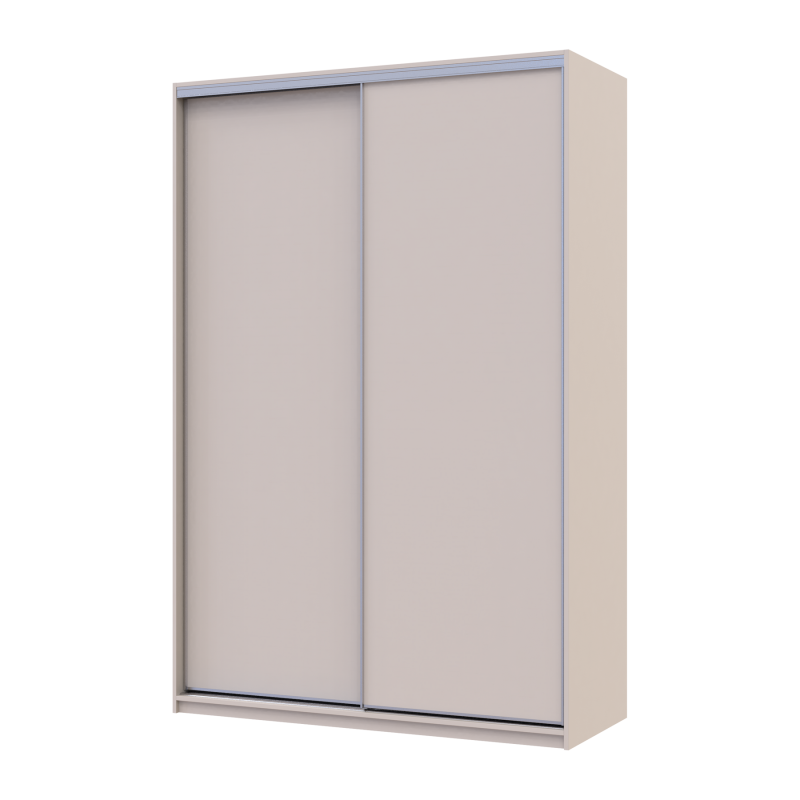 Шкаф купе Сити Лайт Кашемир 2 ДСП 150х60х225 (80736347)