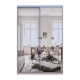 Шкаф купе Сити Лайт Кашемир 2 Зеркала 150х45х225 (80736362)