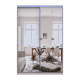 Шкаф купе Сити Лайт Кашемир 2 Зеркала 150х60х225 (80736359)