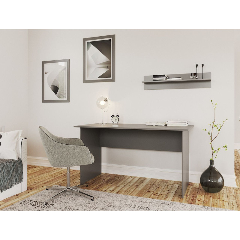 Офисный стол Т1 Графит 140х70х75 (81339305)