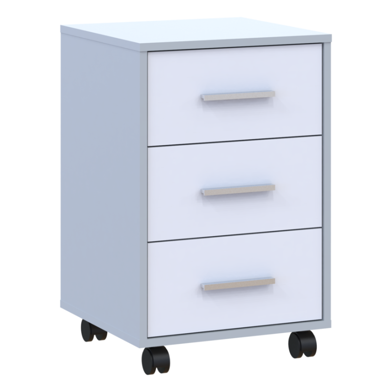 Тумба Т3 Серый/Белый 43х42х66.4 (41902061)