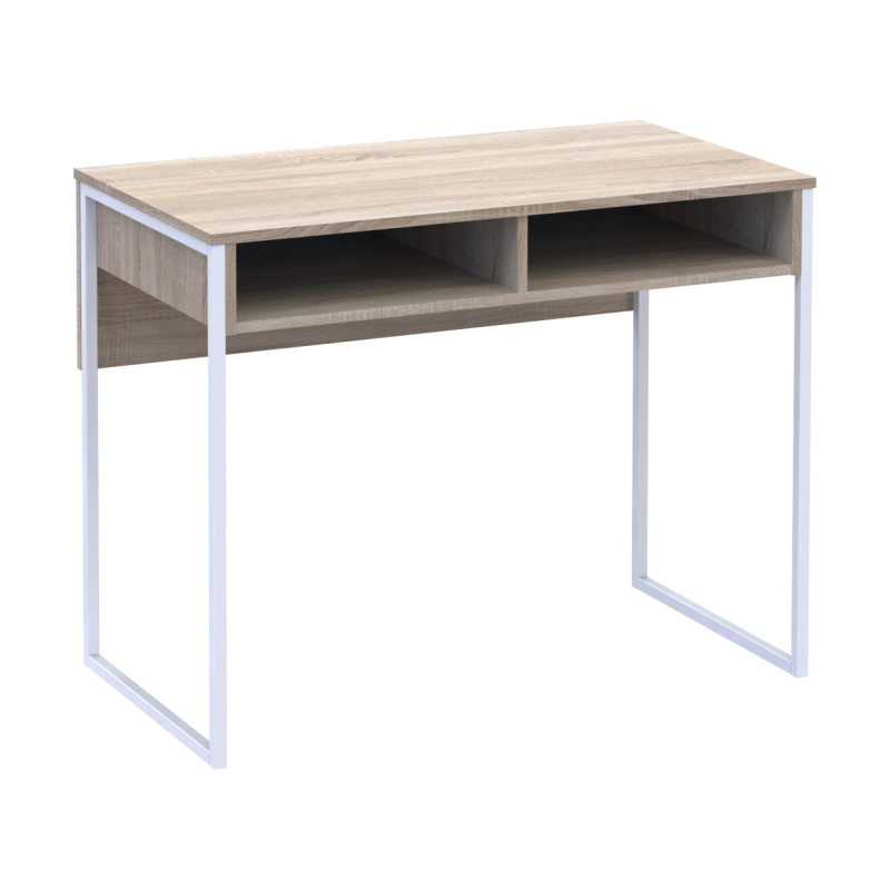 Стол письменный Барт Дуб Сонома с полкой 100х55х78.1 (41510123)