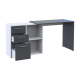 Офисный стол T8 Белый/Графит 100х83х75 (41516125)