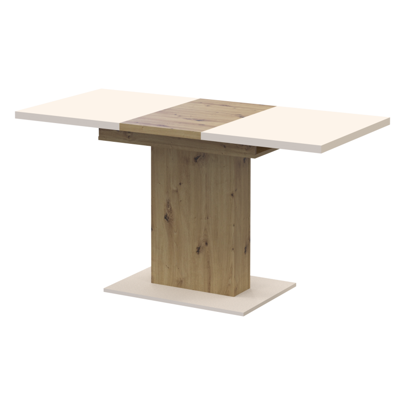 Столовый стол Бостон Кашемир / Дуб Артизан 150х70х79 (41510139)