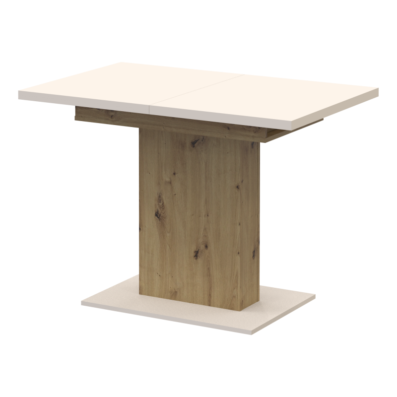 Столовый стол Бостон Кашемир / Дуб Артизан 150х70х79 (41510139)