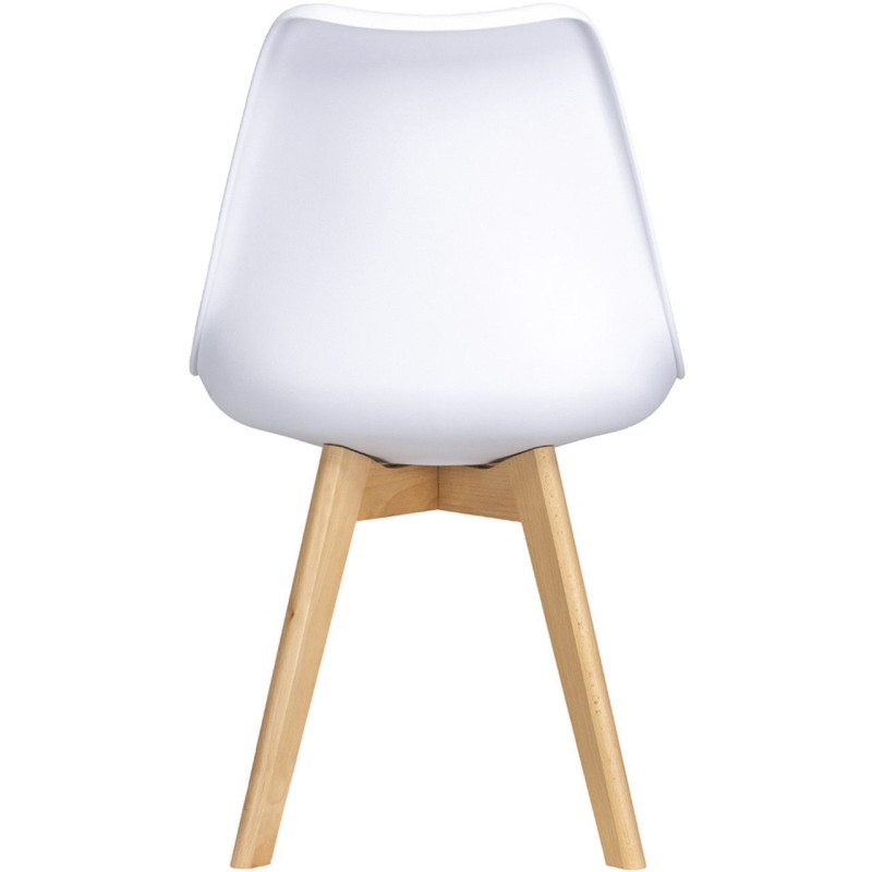 Комплект стульев 2 шт Бин Белый 49х43х84 (42005075)