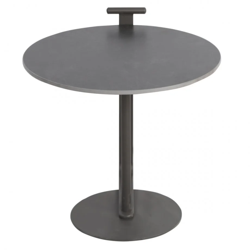 Журнальный столик DAKOTA Серый мат/Черный 50см. (22141-01)