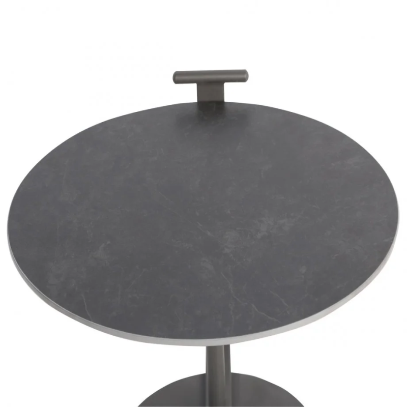 Журнальный столик DAKOTA Серый мат/Черный 50см. (22141-01)