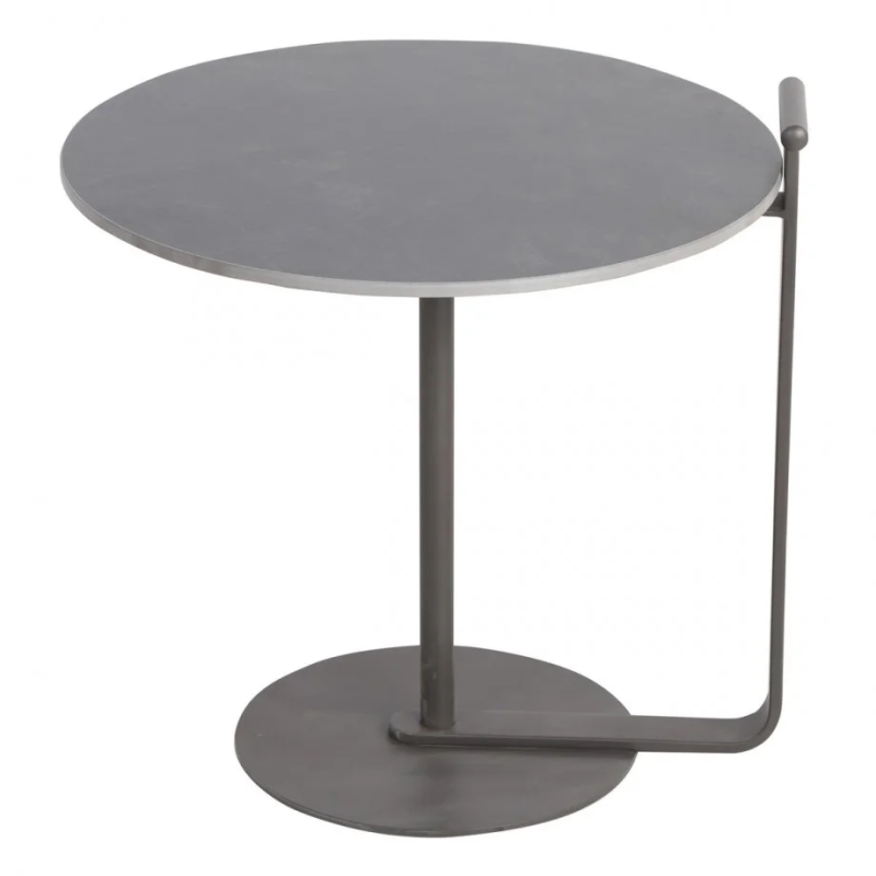 Журнальный столик DAKOTA Серый мат/Черный 50см. (22141-01)