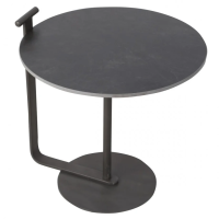 Журнальный столик DAKOTA Серый мат/Черный 50см. (22141-01)