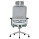 Офисное кресло TERRY серое/зеленая ткань/серый каркас (22254-01)