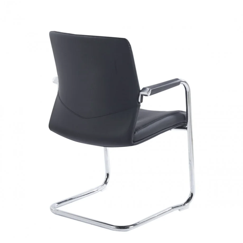 Стул офисный ADOLF Черный / Хром металл (23055-01)