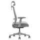 Кресло офисное VIRGIL серая ткань/серый каркас (22267-01)