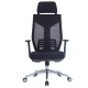 Кресло компьютерное ICAR Черное / Хром (20142-01)