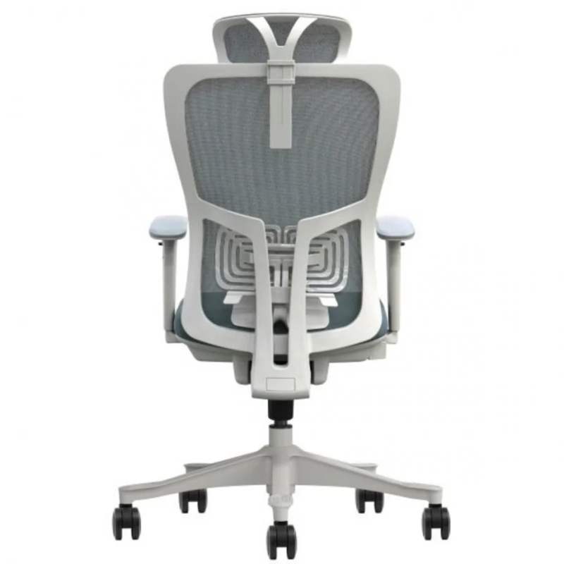 Кресло офисное SETON темно-серая ткань/серый каркас (22259-01)