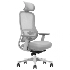 Кресло офисное OMAR серая ткань/серый каркас (22265-01)