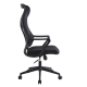 Кресло компьютерное CASPER Черное / Черный каркас (20165-01)