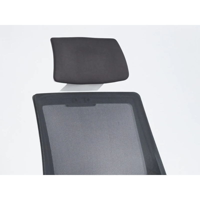 Кресло компьютерное ARON II Серое / Серый и Белый каркас (20158-01)