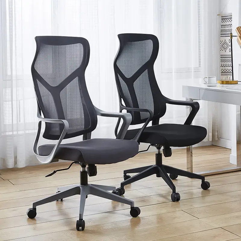 Кресло компьютерное CASPER Серое / Серый каркас (20143-01)