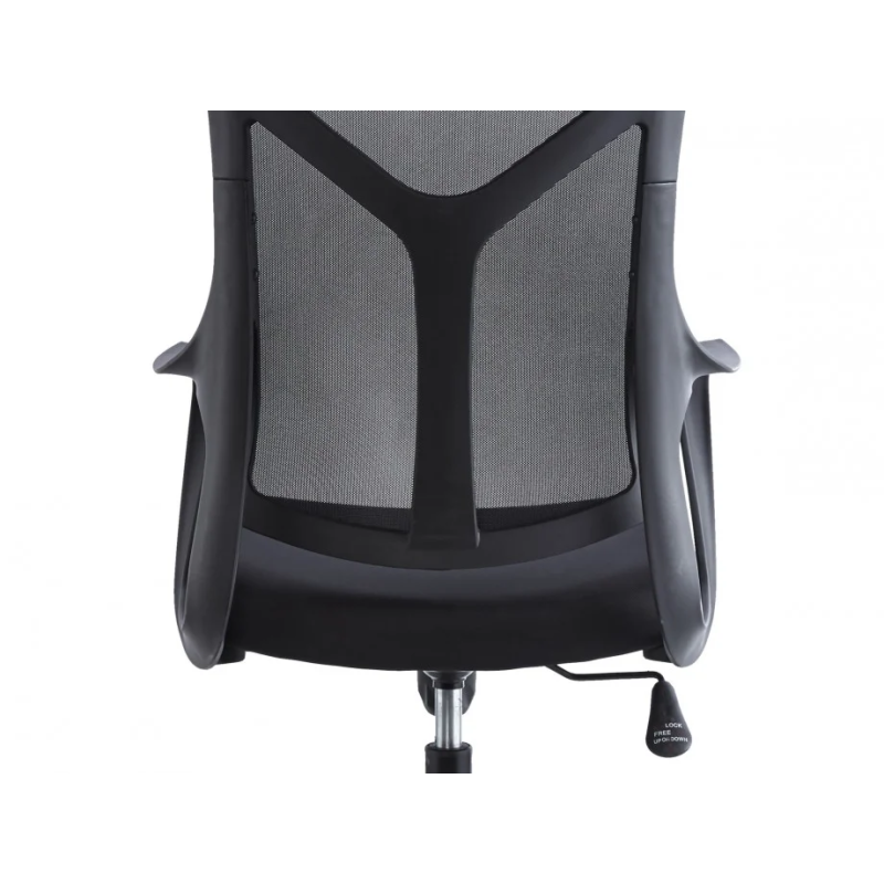 Кресло компьютерное CASPER Черное / Черный каркас (20165-01)