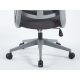Кресло компьютерное CASPER Серое / Серый каркас (20143-01)