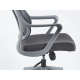 Кресло компьютерное CASPER Серое / Серый каркас (20143-01)