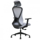 Кресло офисное MAGNUS серая ткань/черный каркас (22252-01)